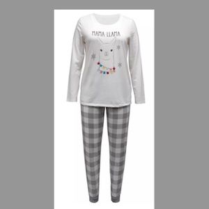 Mama Llama Family PJs by Macys XL NWT